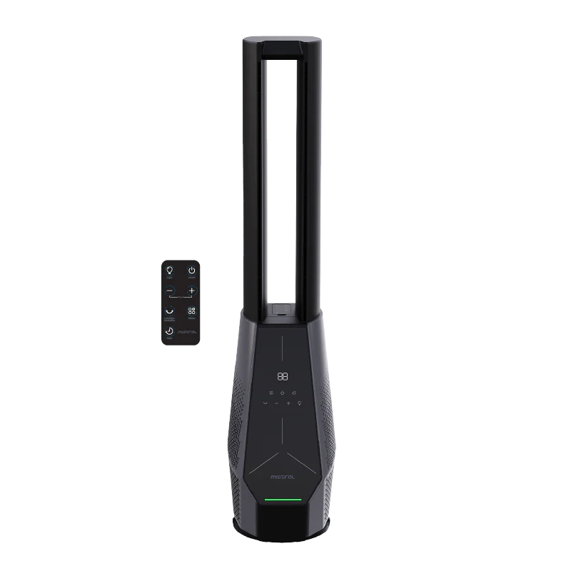 Mistral 42" DC Blade Free Fan with Wi-Fi & Remote MBFAP4236DRW