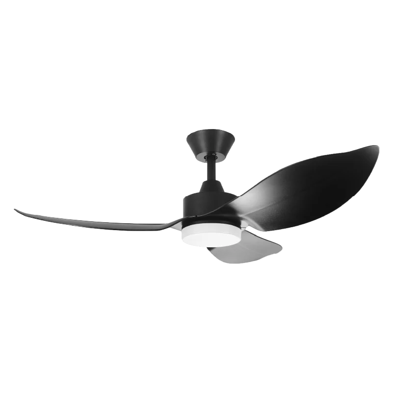 Mistral Ceiling Fan-36",64W (DC 40W,L 24W) Space36-BK/GY Black/Grey