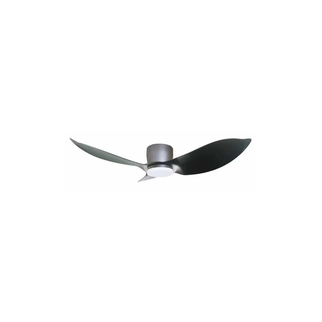 Mistral Ceiling Fan-36",Hugger, (DC40,L24W) Solar36-BK/GY Black/Grey