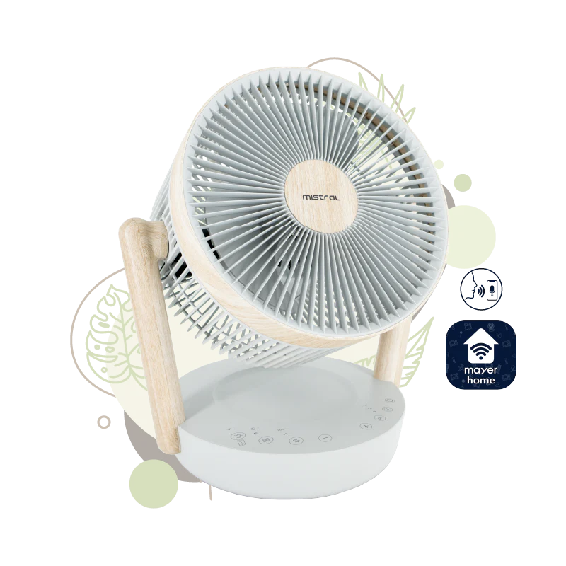 Mistral Greenleaf III - 10” DC High Velocity Fan With WIFI & Remote MHV1012DRW-G - Image 2