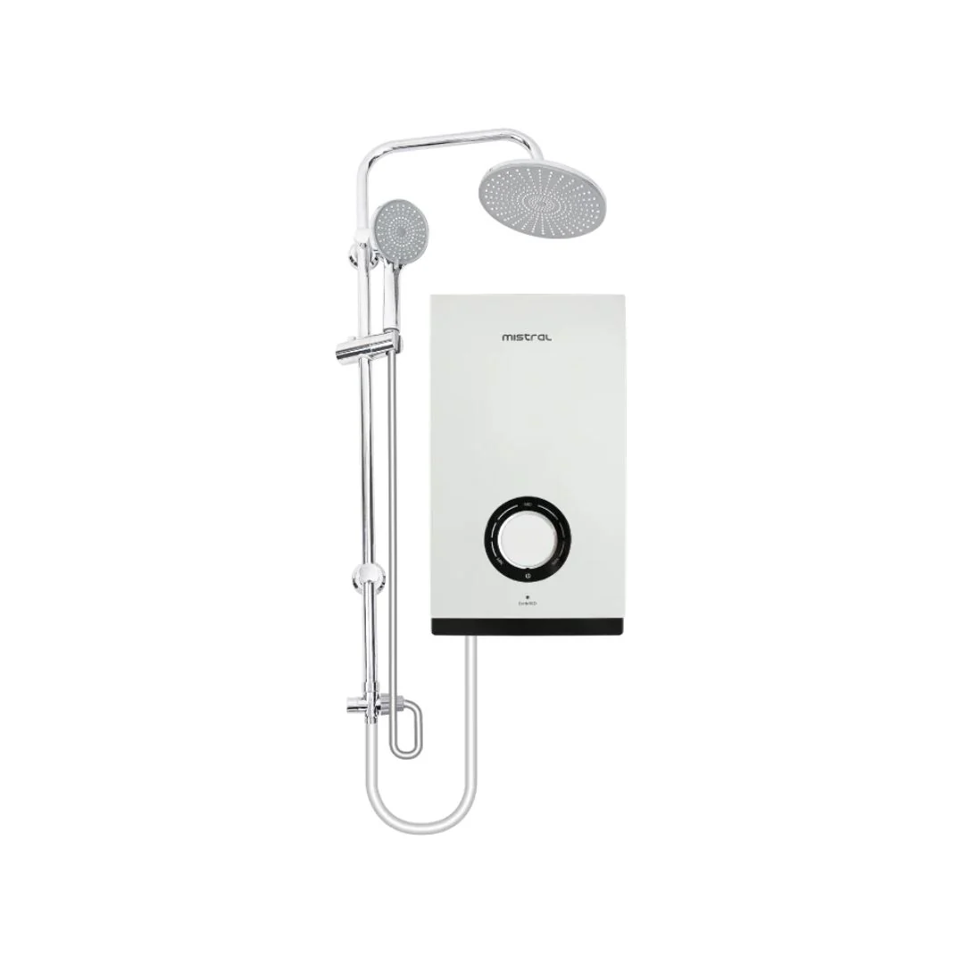 Mistral Shower Heater DC Pump Chrome Rain Shower MSH103 - Image 3