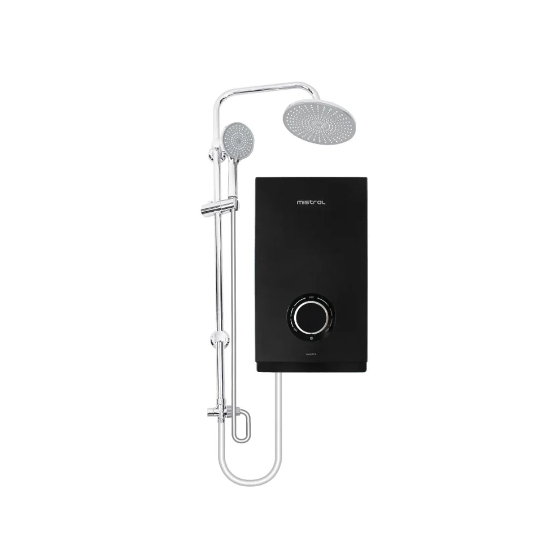 Mistral Shower Heater DC Pump Chrome Rain Shower MSH103 - Image 4