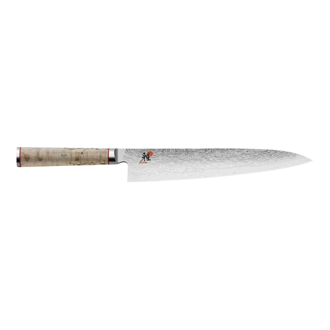 Miyabi 5000MCD-B 16 Birchwood Damascus Gyutoh Knife - Image 9