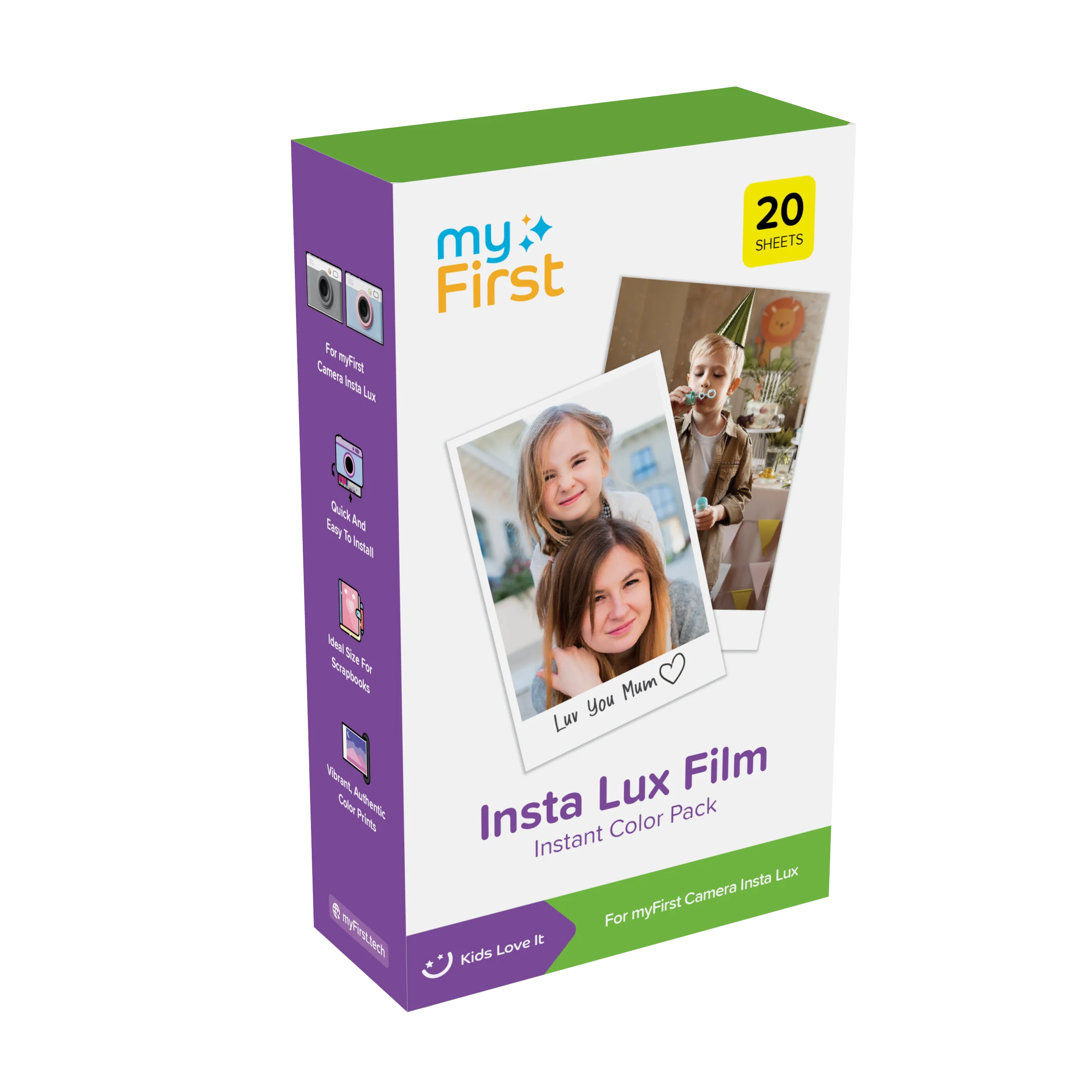 myFirst Camera Insta Lux Printing Paper White