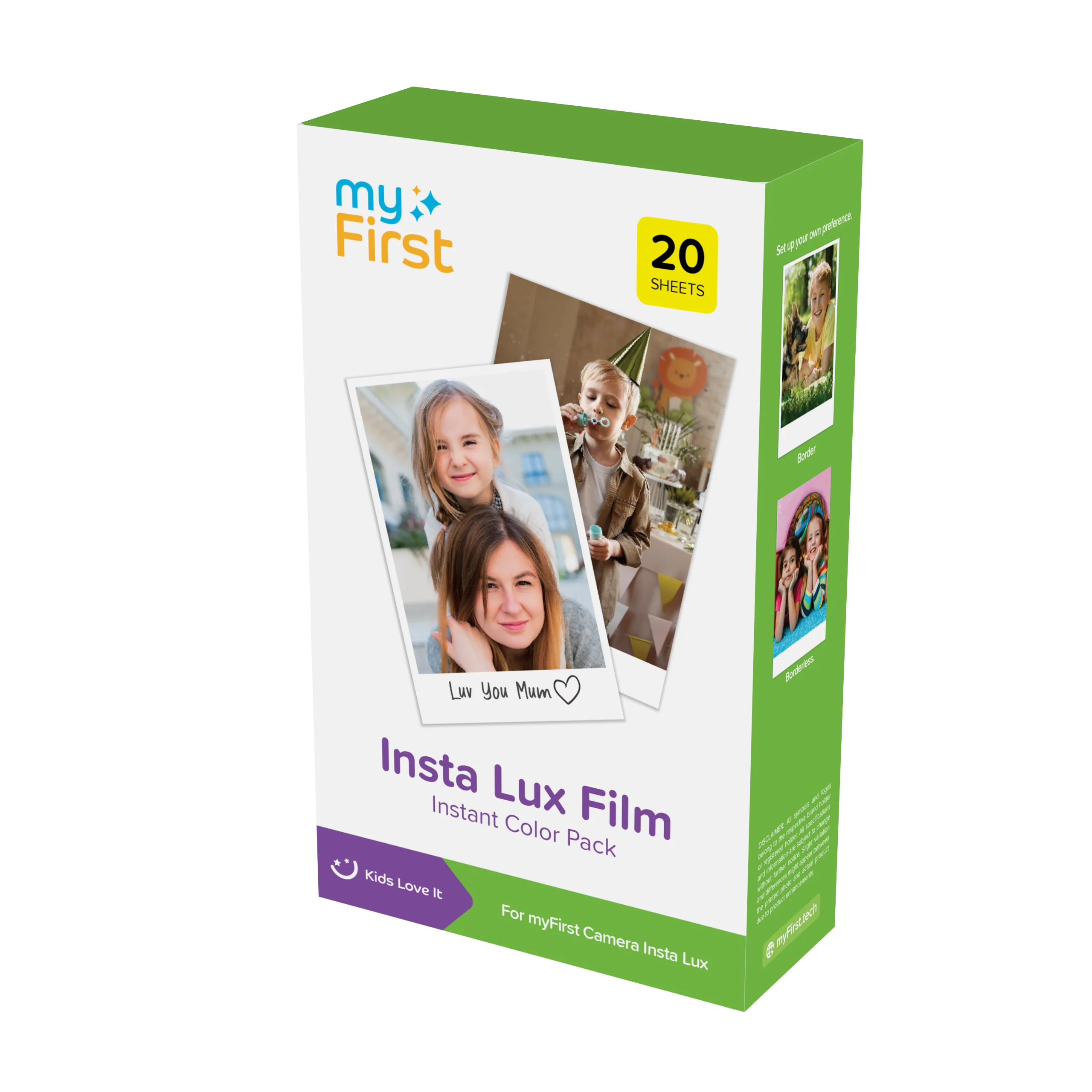 myFirst Camera Insta Lux Printing Paper White - Image 2