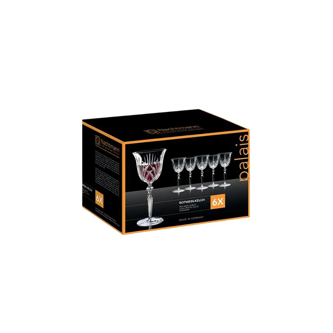 Nachtmann Lead Free Crystal Goblet Set of 6Pcs - Image 5