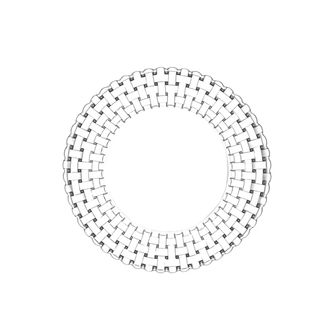 Nachtmann Lead Free Crystal Plate Small Set of 2Pcs