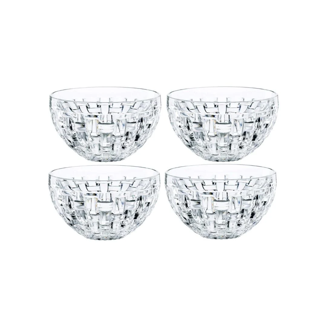 Nachtmann Lead Free Crystal Round Dip Bowl Set of 4Pcs