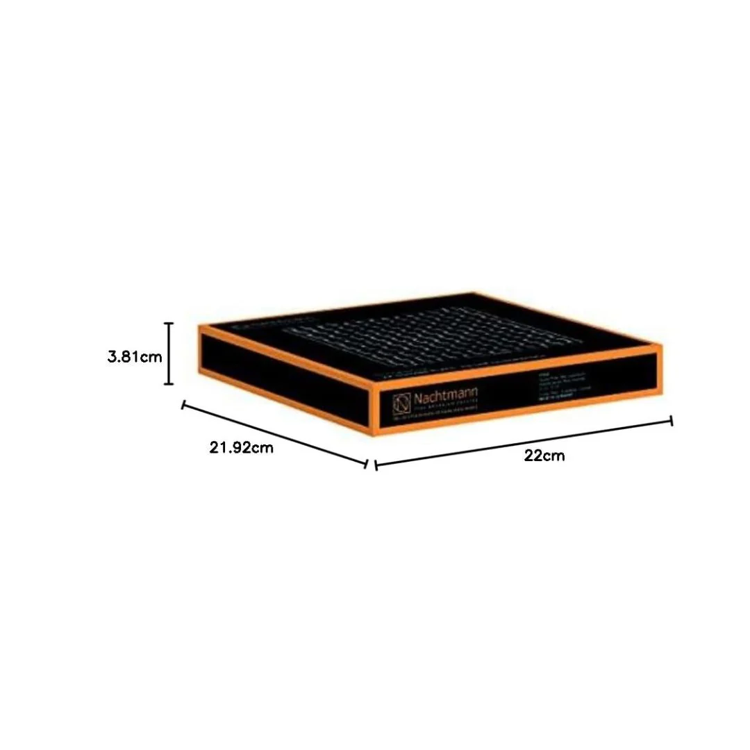 Nachtmann Lead Free Crystal Square Platter Set of 2 - Image 6