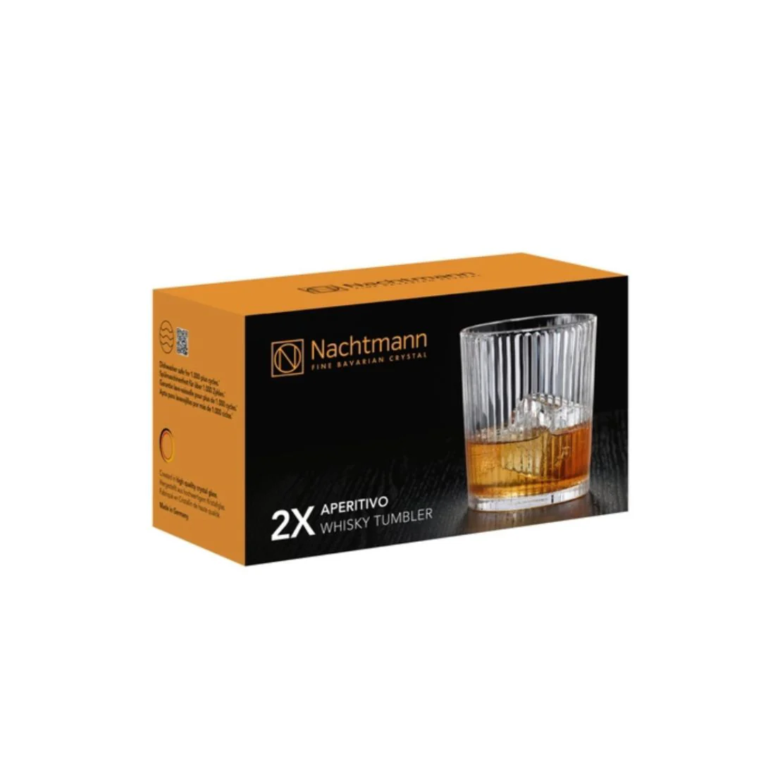 Nachtmann Lead Free Crystal Whiskey Tumbler Set of 2Pcs - Image 4