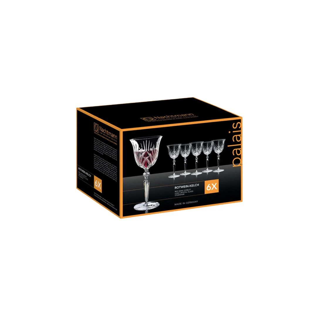 Nachtmann Lead Free Crystal White Wine Globlet Set of 6Pcs - Image 3