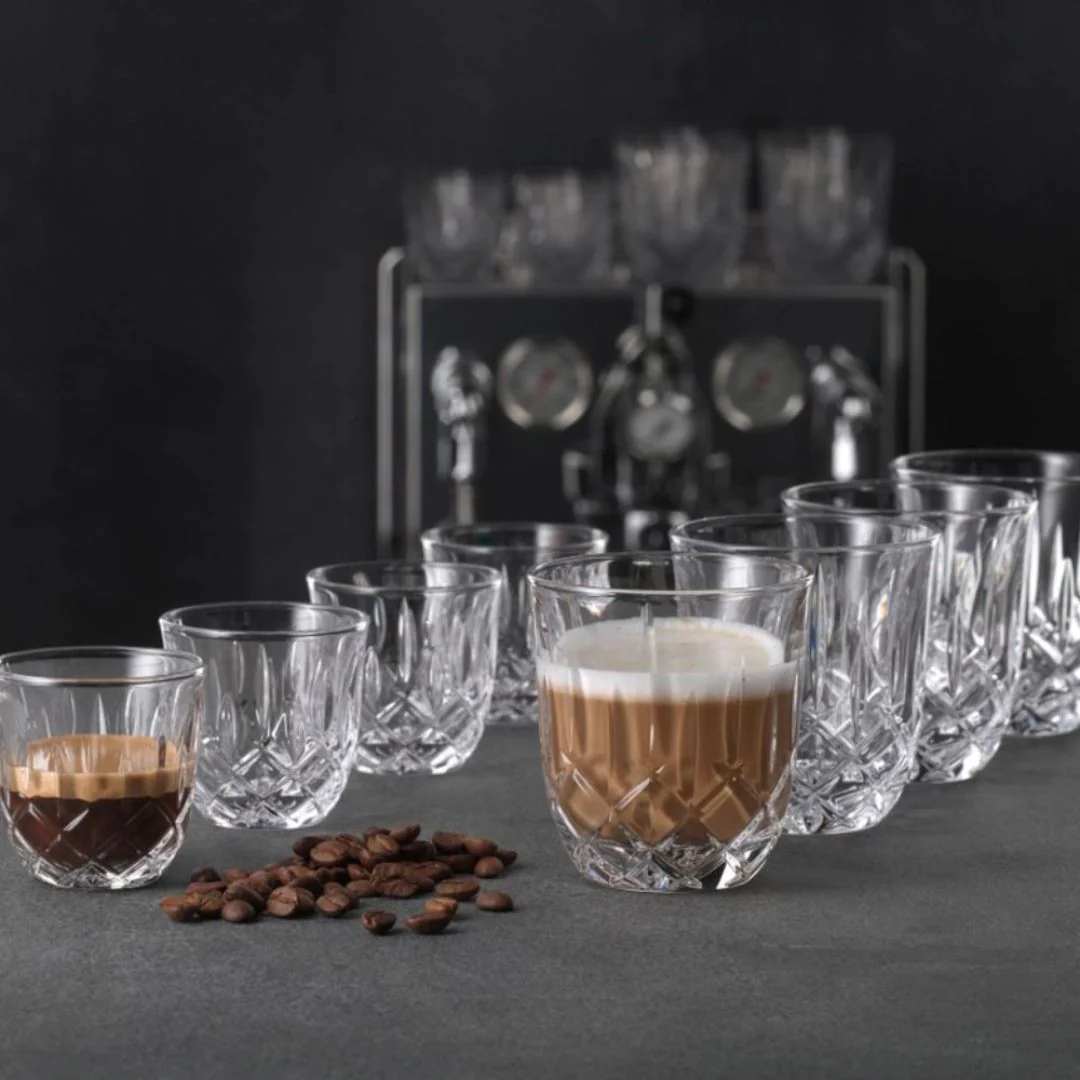 Nachtmann Noblesse Barista Set of 8Pcs Lead Free Crystal Cups - Image 3