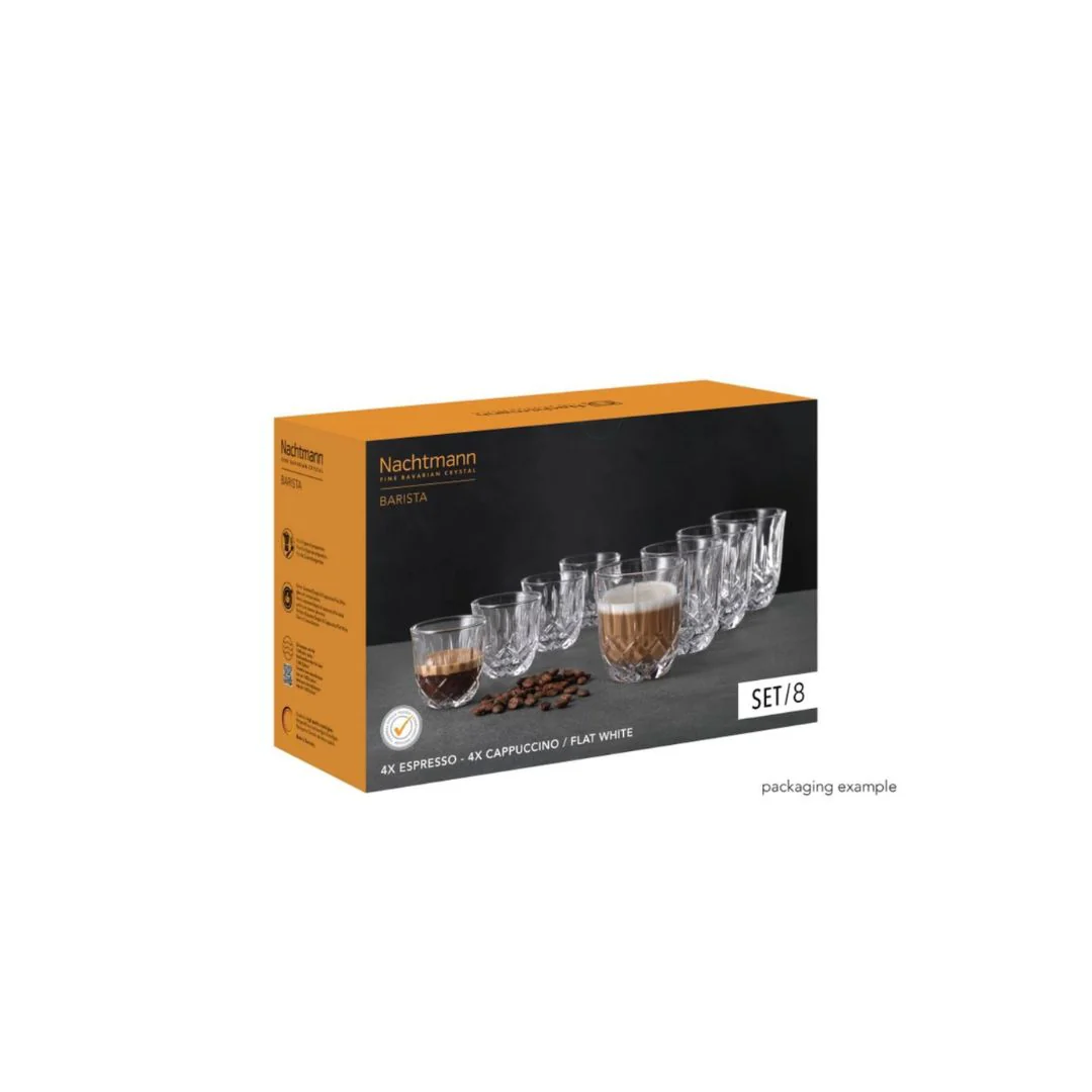 Nachtmann Noblesse Barista Set of 8Pcs Lead Free Crystal Cups - Image 5