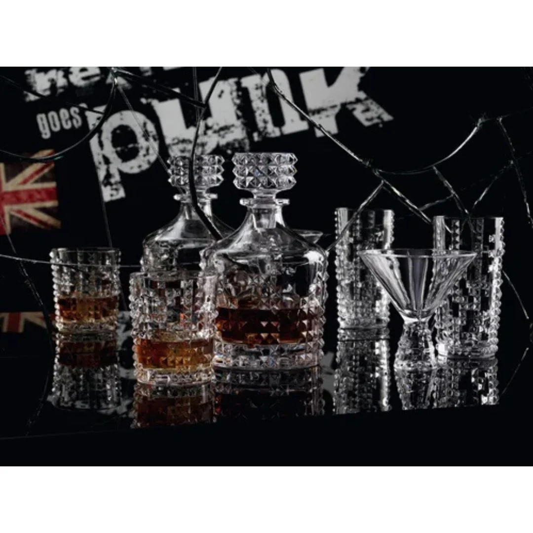 Nachtmann Punk Lead Free Crystal Whisky Tumbler Set of 4Pcs - Image 2