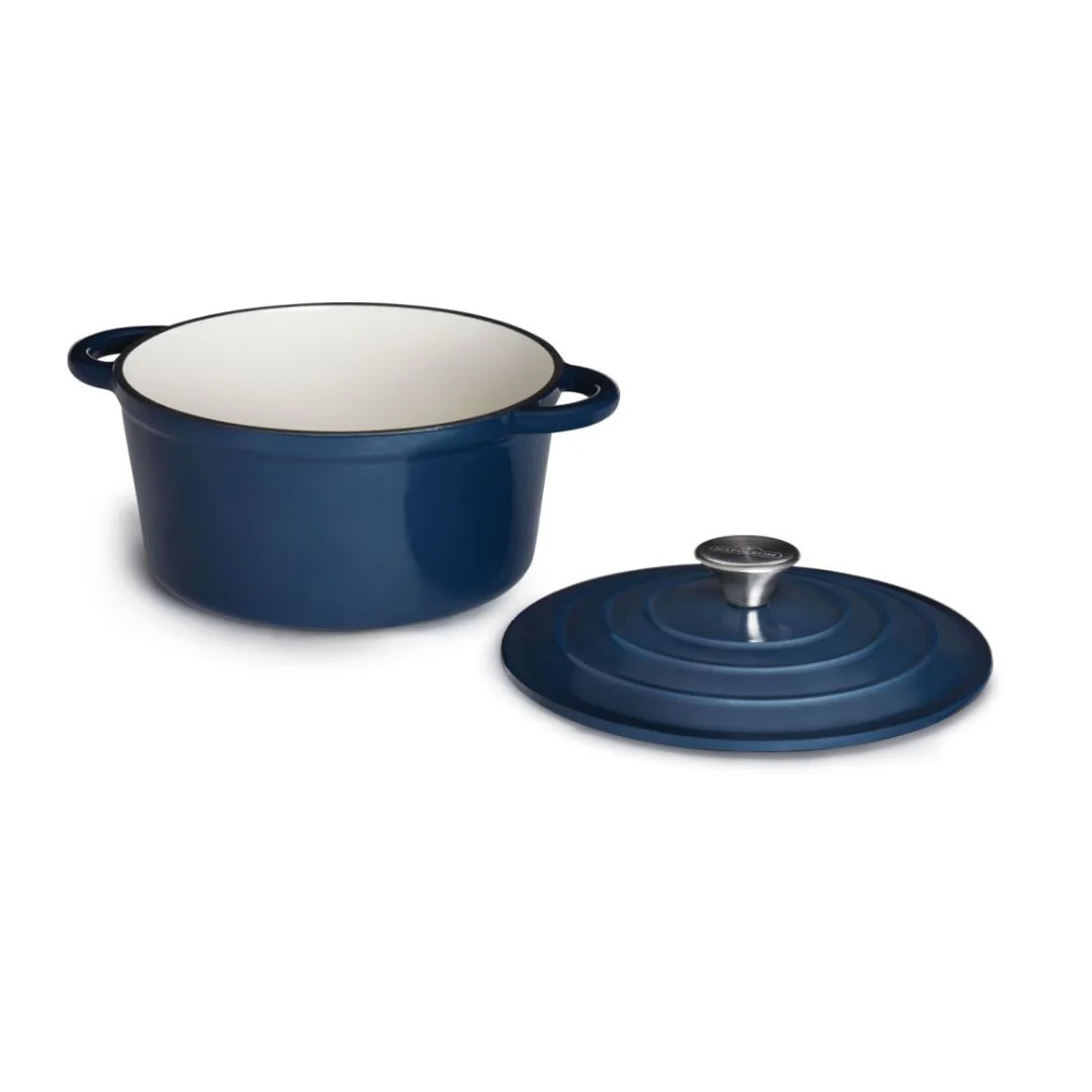 Napoleon Cast Iron Round Casserole Dish - Image 2