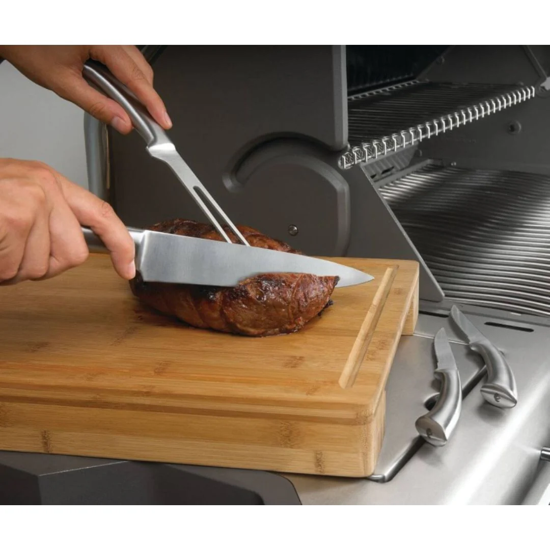 Napoleon Cutting Board With Stainless Steel Bowls - Image 3