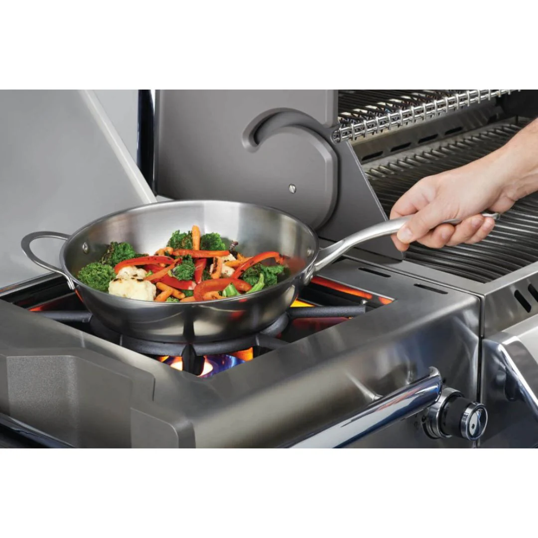 Napoleon Stainless Steel Wok - Image 3