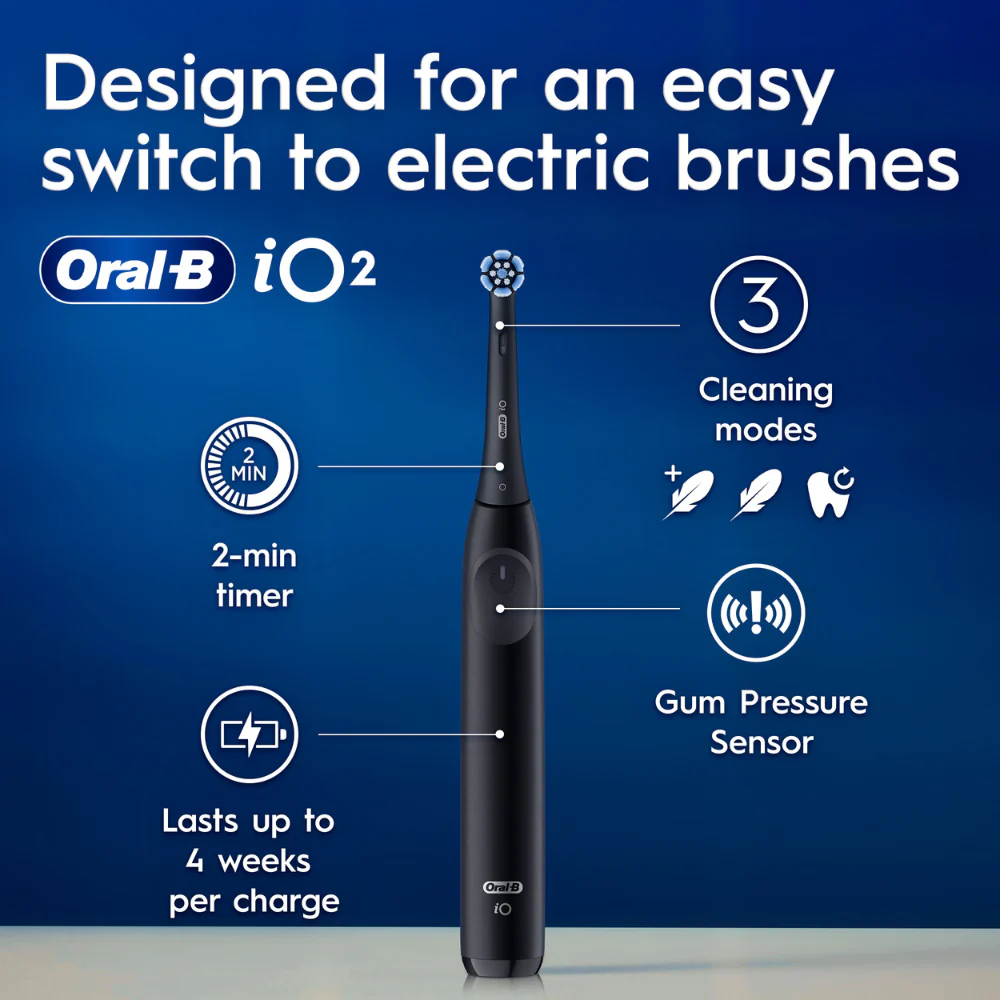 Oral-B iO 2 Clean & Gentle Electric Toothbrush - Image 6