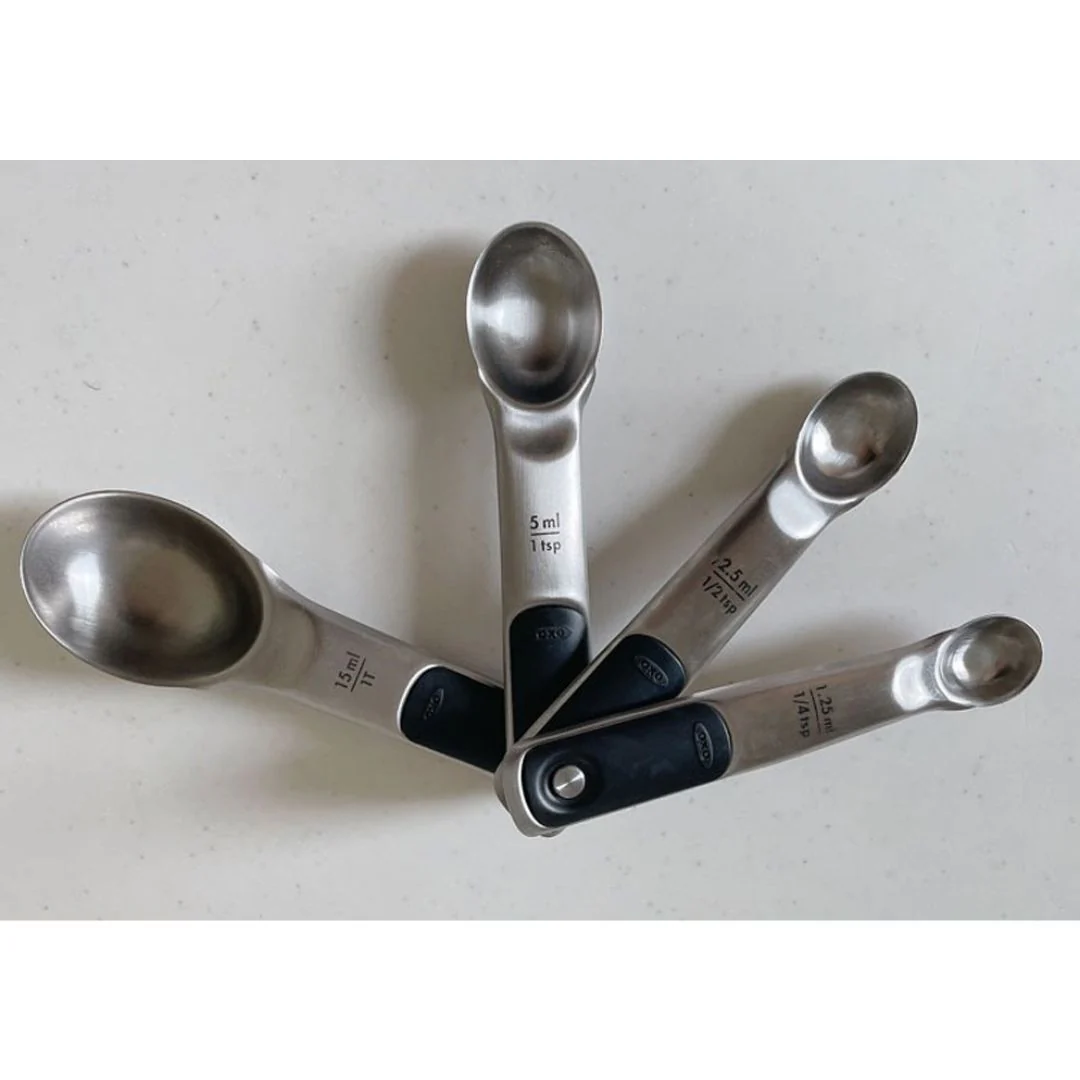 OXO Good Grips 4-Pcs Stainless Steel Measuring Spoon Set - Image 2