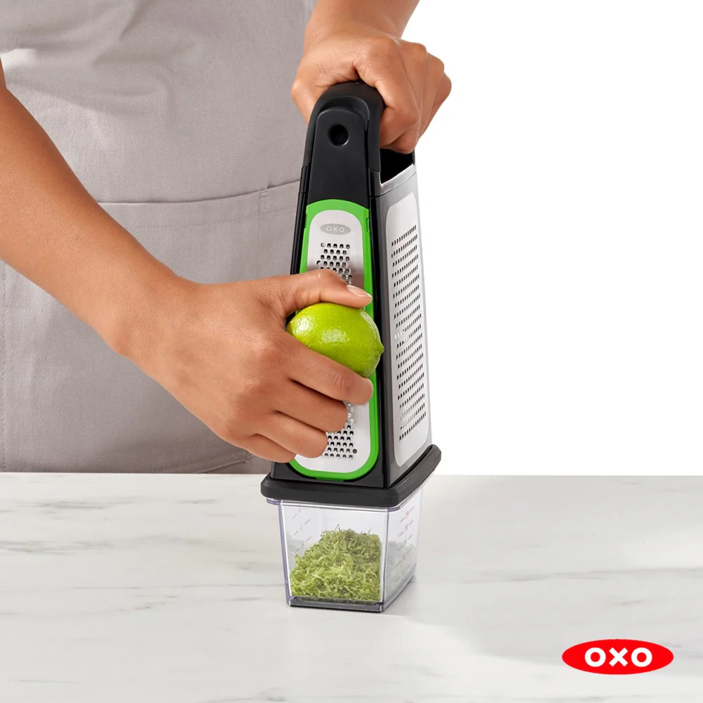 OXO Good Grips Box Grater with Removable Zester - Image 10