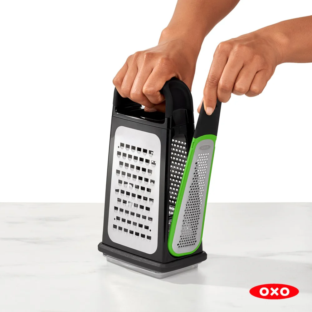 OXO Good Grips Box Grater with Removable Zester - Image 3