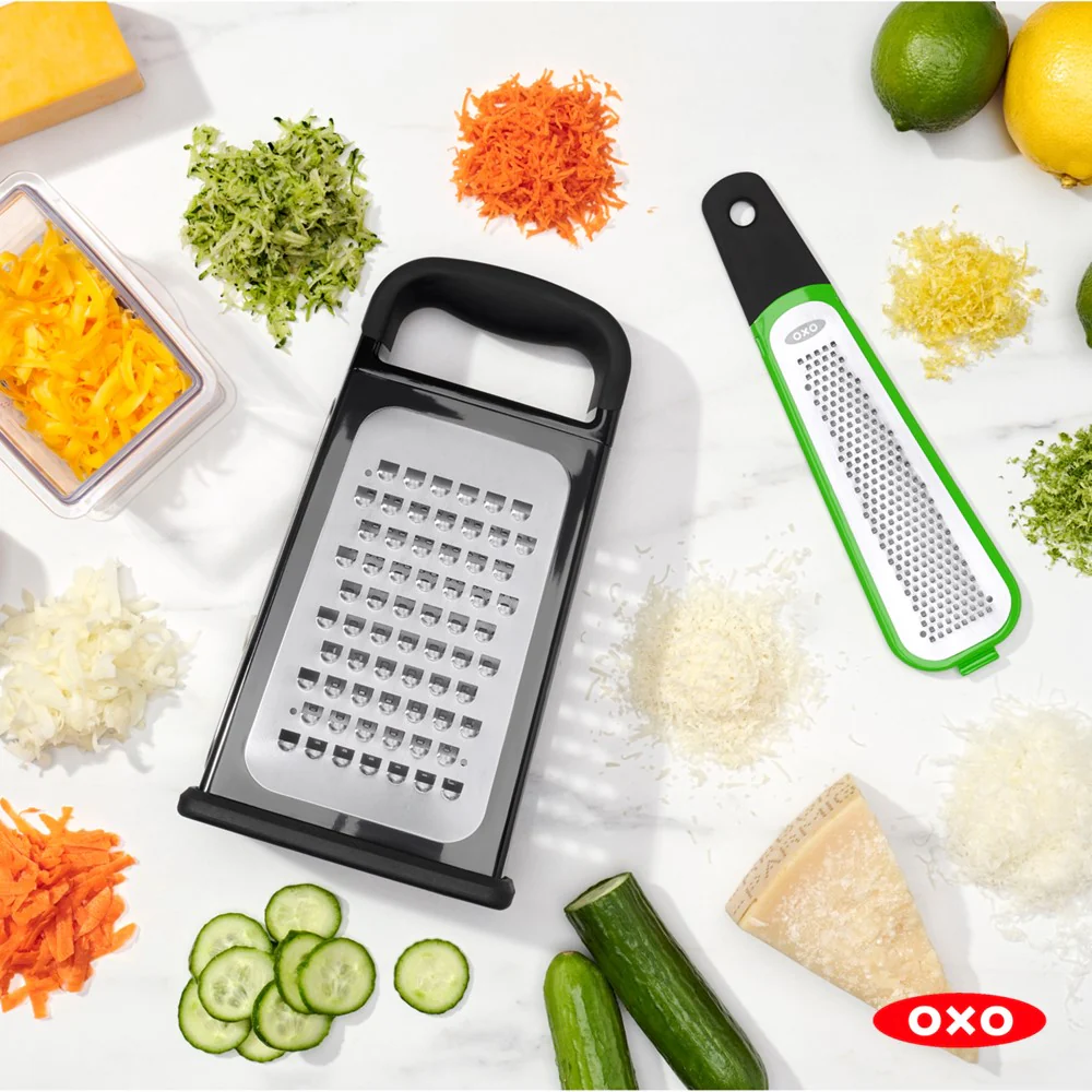 OXO Good Grips Box Grater with Removable Zester - Image 9