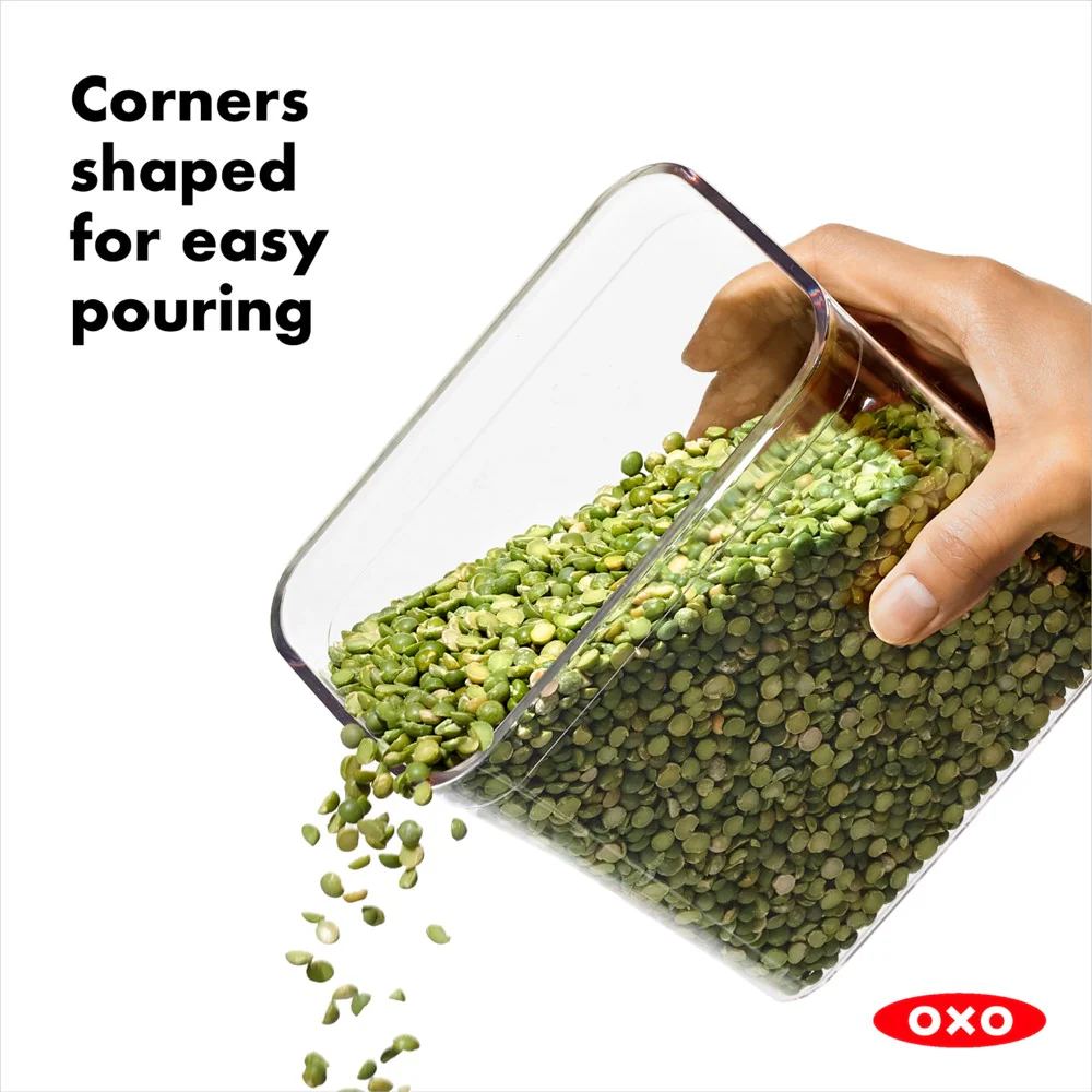 OXO SteeL POP Container Stainless Steel Small Square - Mini, 0.4 L - Image 4