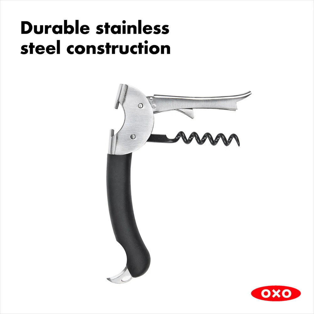 OXO SteeL Waiters Corkscrew - Image 4