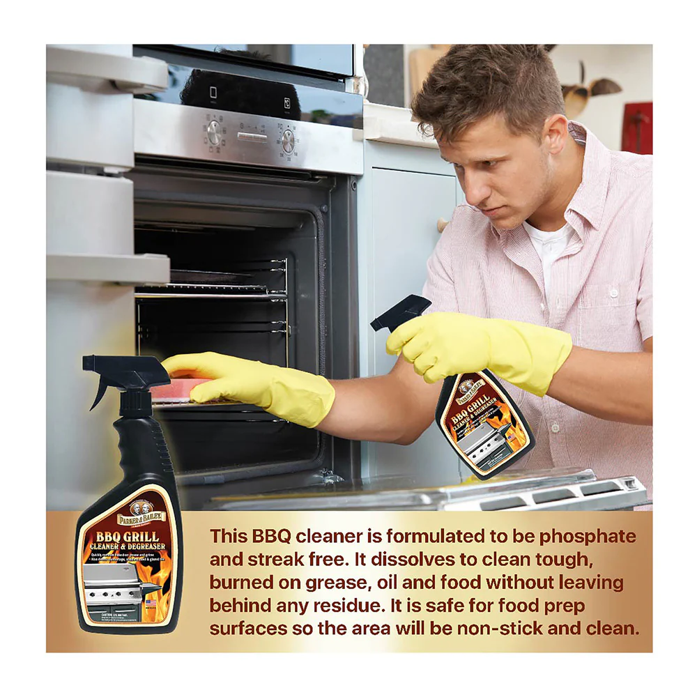 Parker & Bailey BBQ Cleaner & Degreaser - 710ml - Image 5