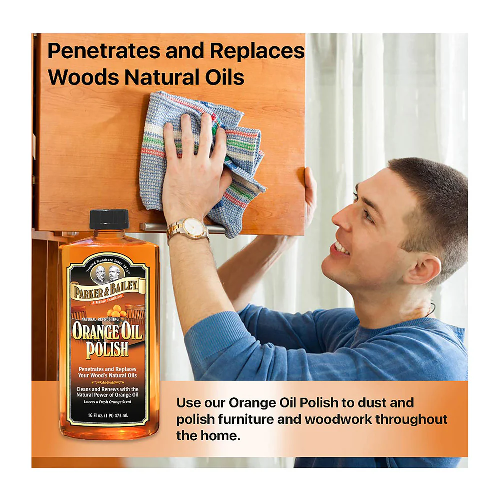 Parker & Bailey Orange Oil Polish - 473ml - Image 2