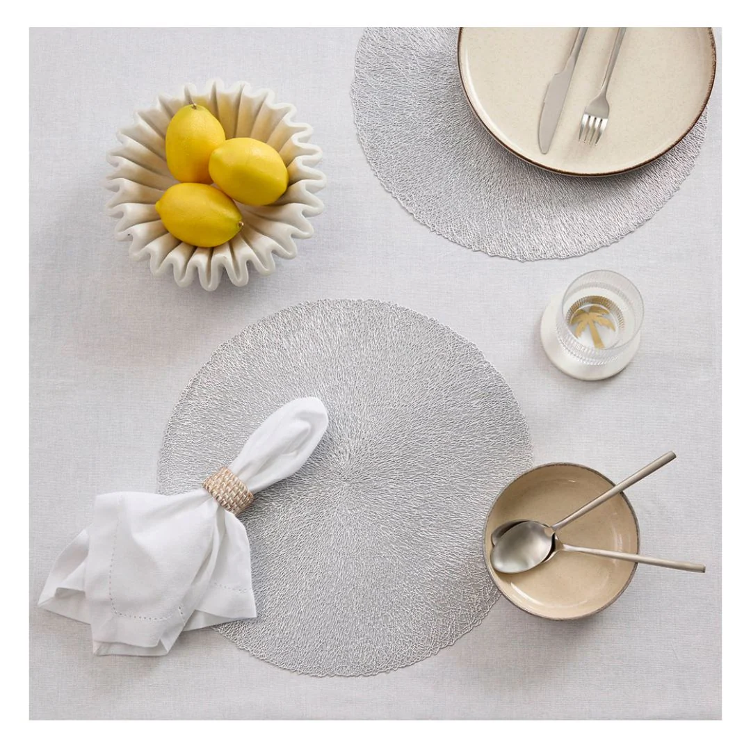 Rapee Allure Textured Vinyl Pressed Placemat - Image 7