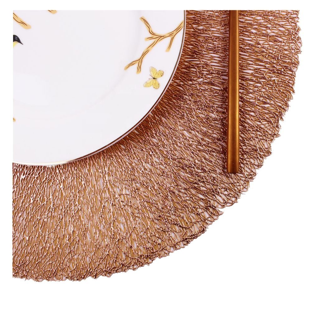 Rapee Allure Textured Vinyl Pressed Placemat - Image 8