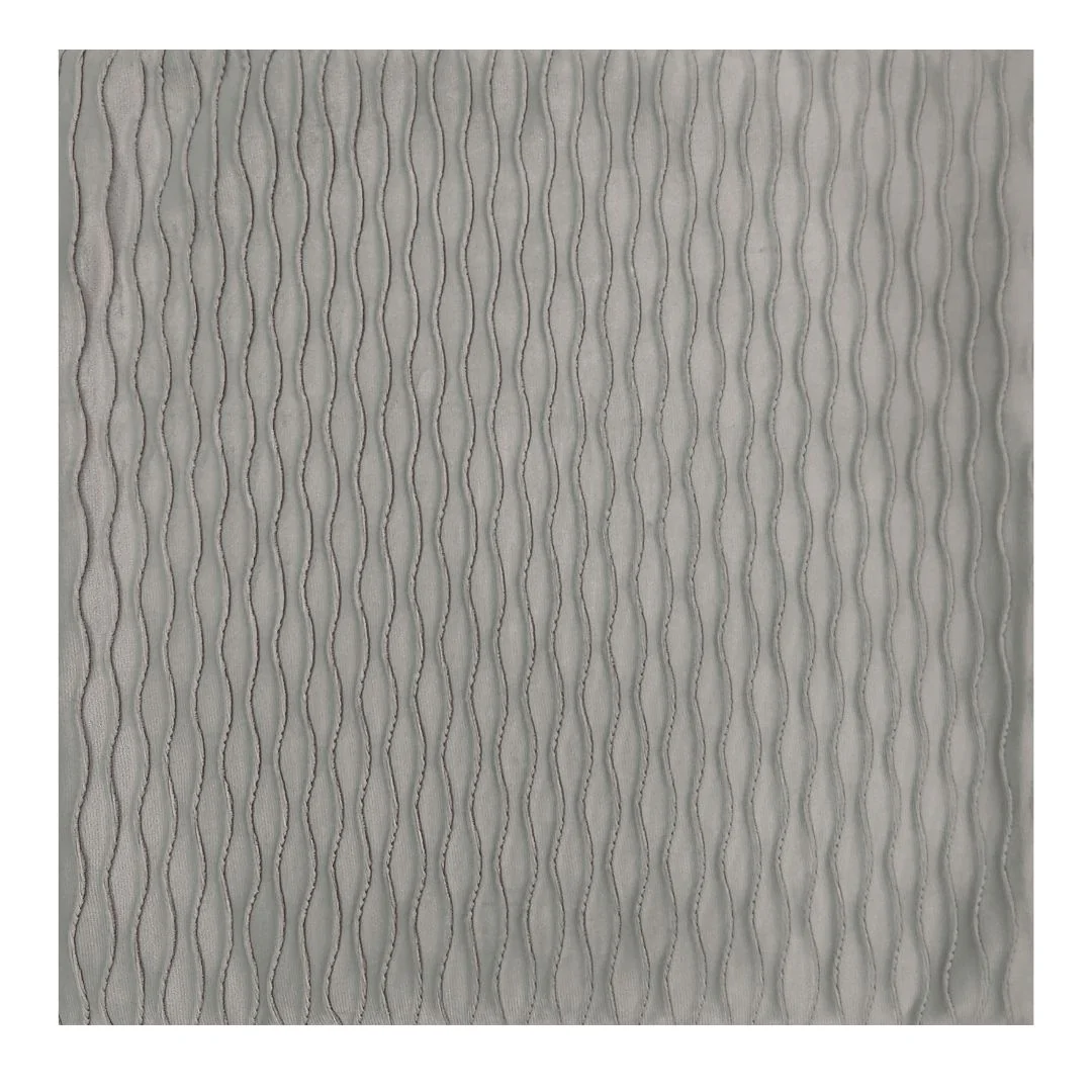 Rapee Pleats Velvet Foil Solid Oblong Cover - Image 6