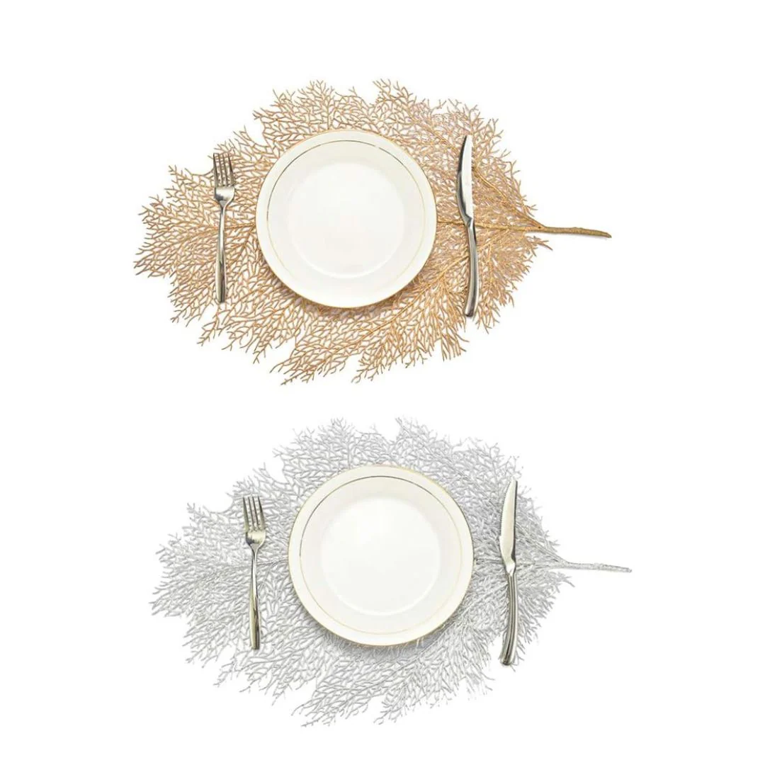 Rapee Vine Acrylic Leaf Placemat - Image 2