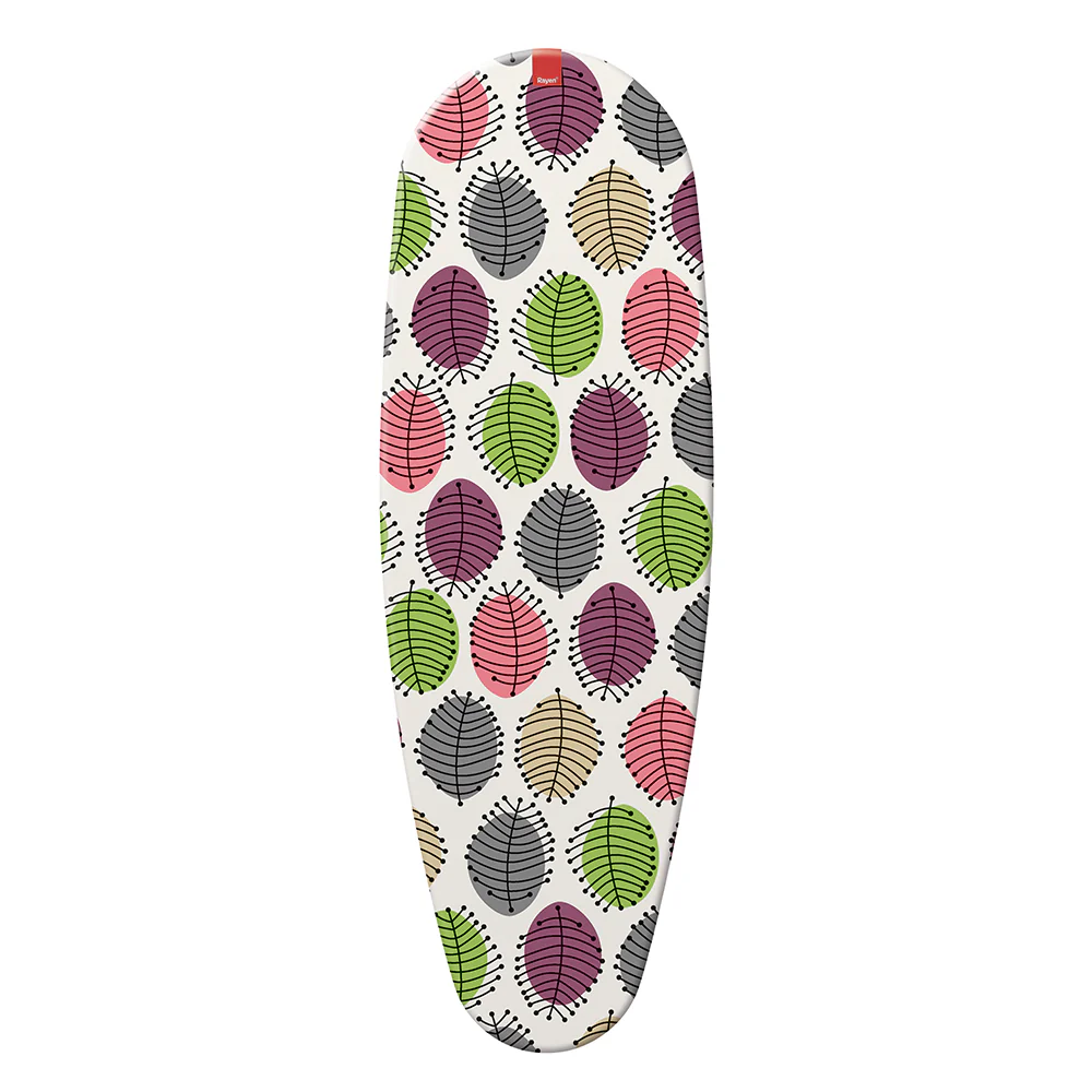 Rayen Basic 2 Layer Padding Leaf Reflect Ironing Board Cover 126 x 40cm - Image 3