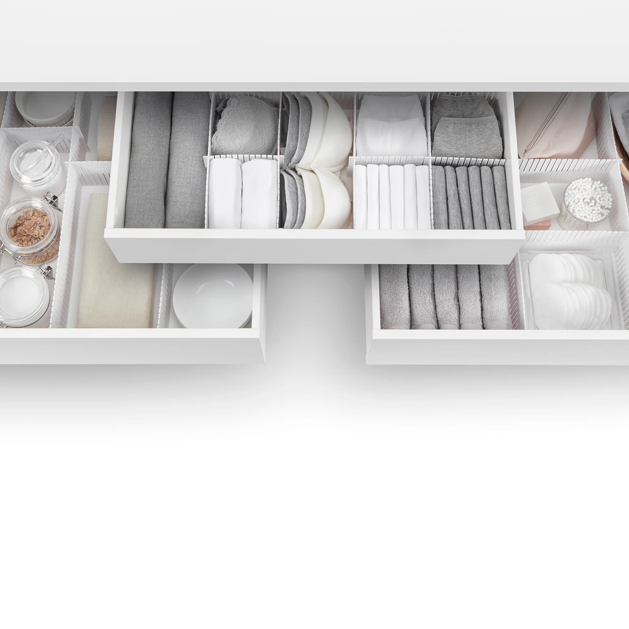 Rayen High Quality Plastic Drawer Divider Organizer - Image 3