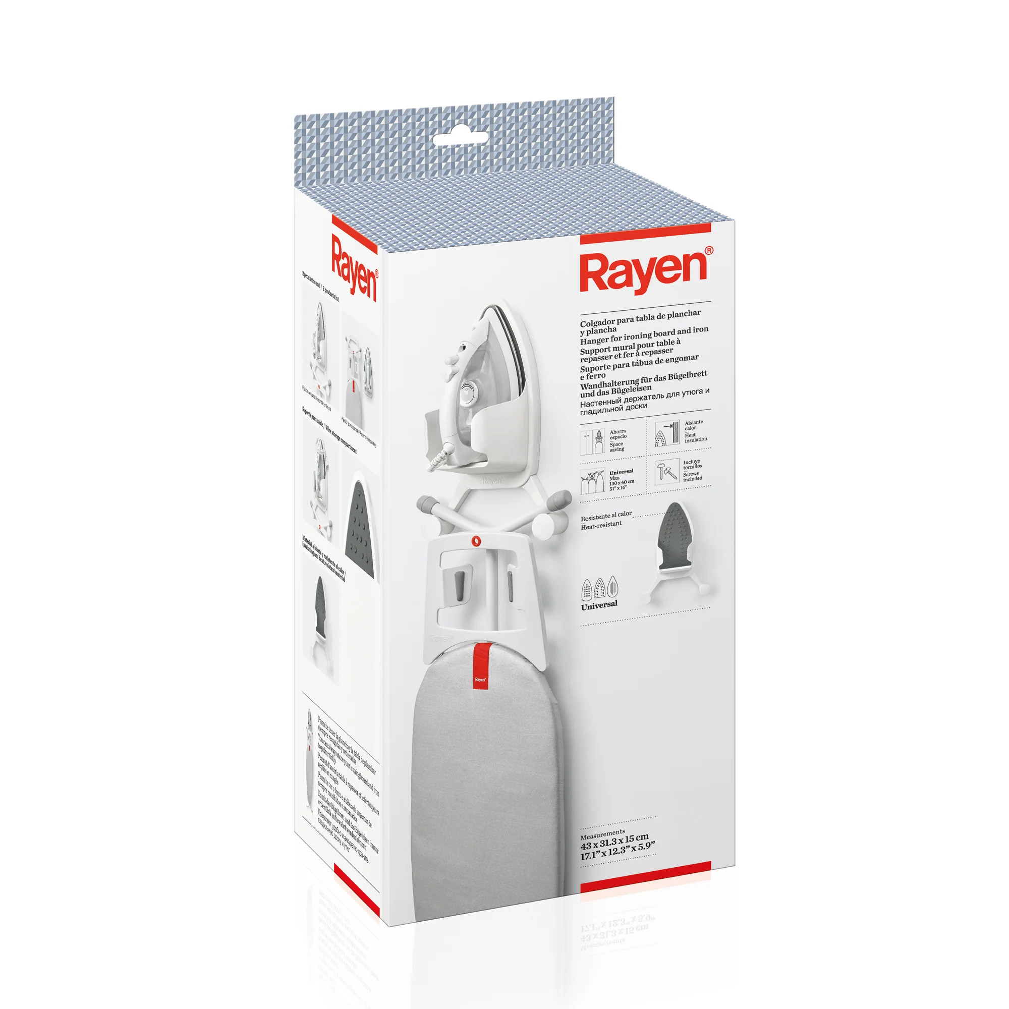 Rayen Ironing Board and Iron Holder - Image 7