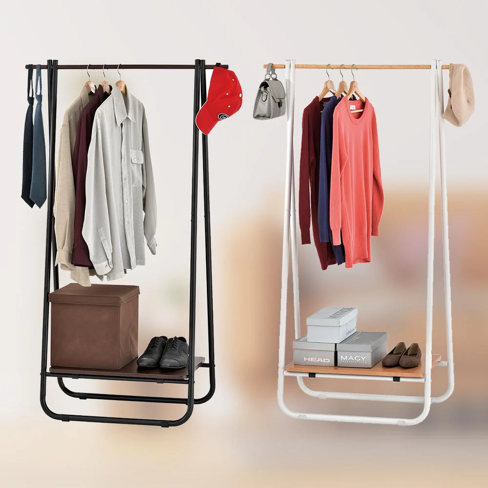 RENE Swing Laundry Rack Milky White - Image 3