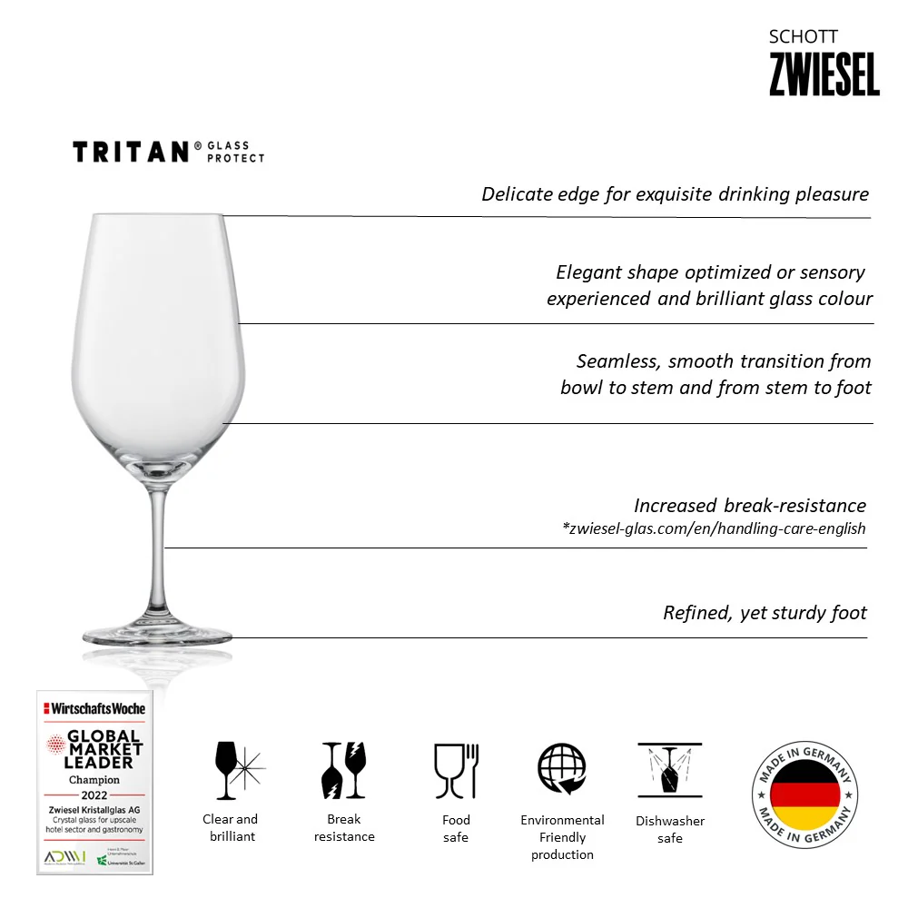 Schott Zwiesel Tritan Crystal Viña Claret Red Wine Goblet, 640 mL - Box of 6 - Image 4