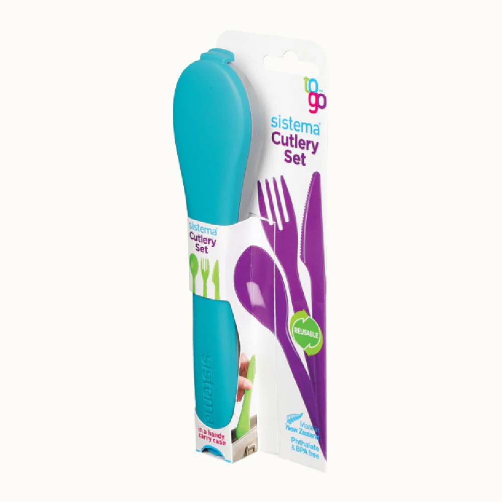 SISTEMA 3 Piece Cutlery Set To Go - Image 10
