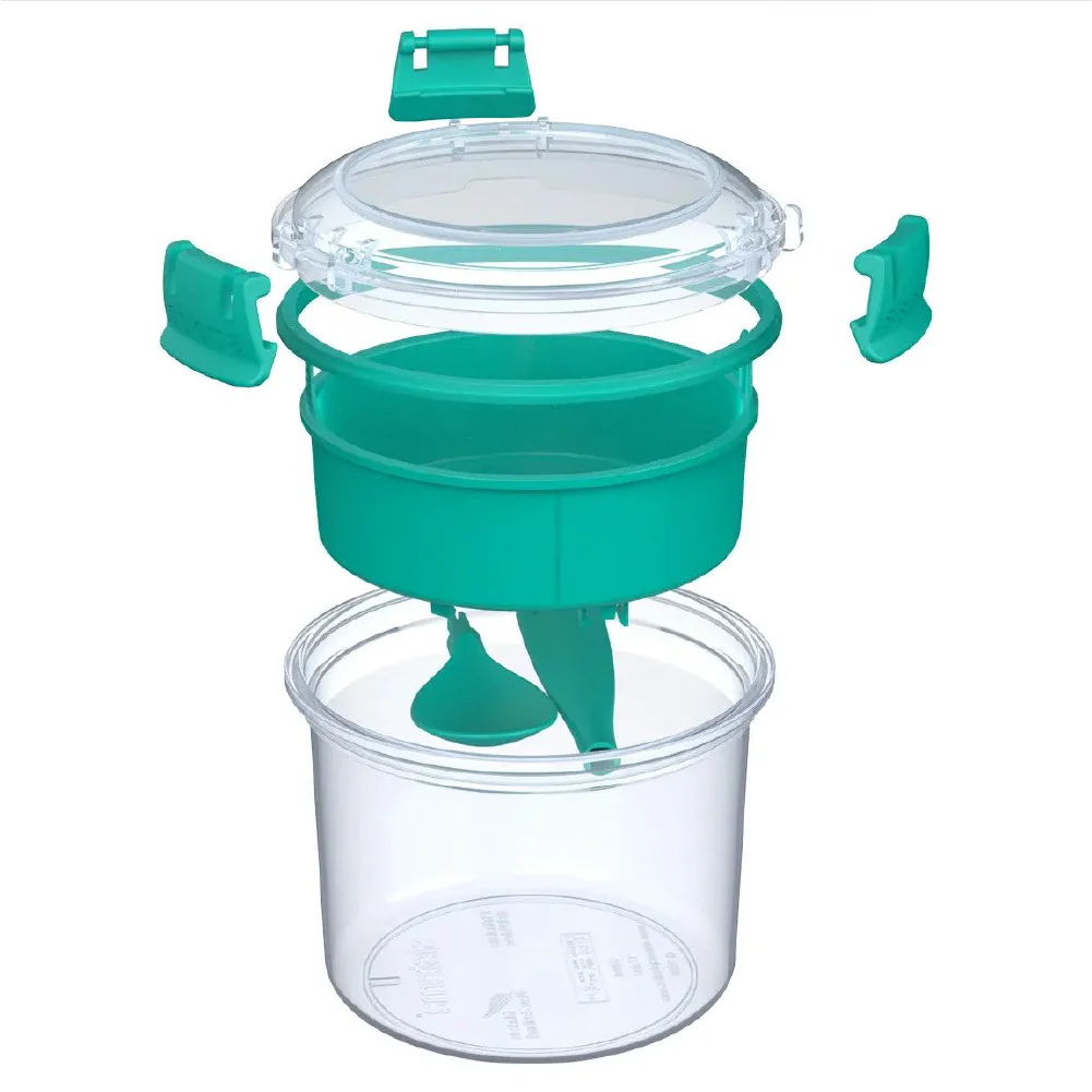 SISTEMA 530ml Breakfast To Go Box With Stackable Tray Compartment And Cutlery - Image 6