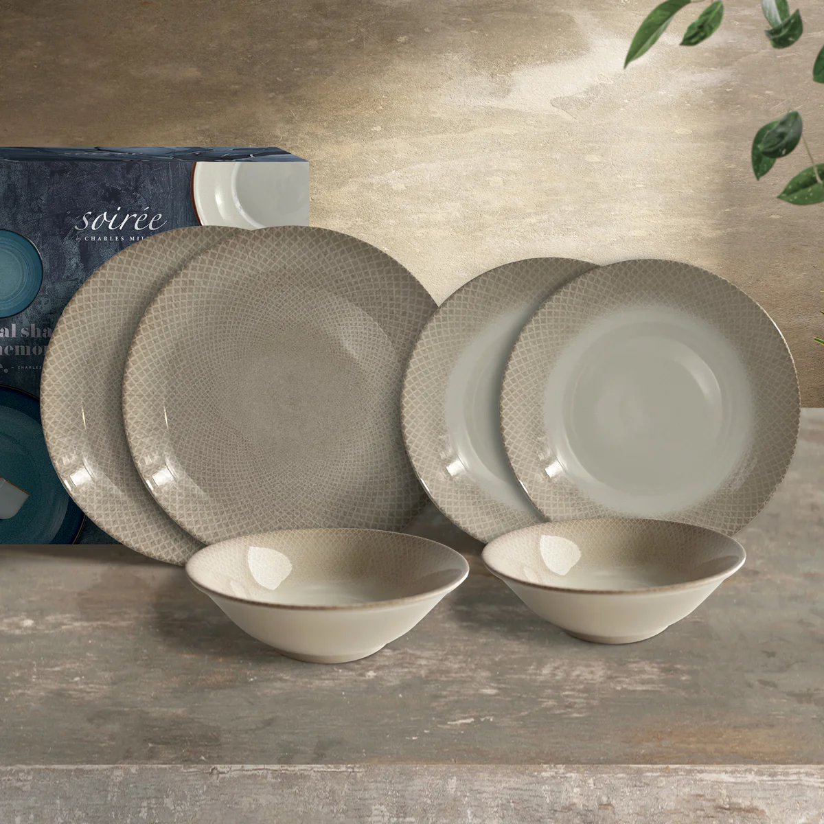 Soiree Chique 6 Piece Dining Set Arcadia - Image 4
