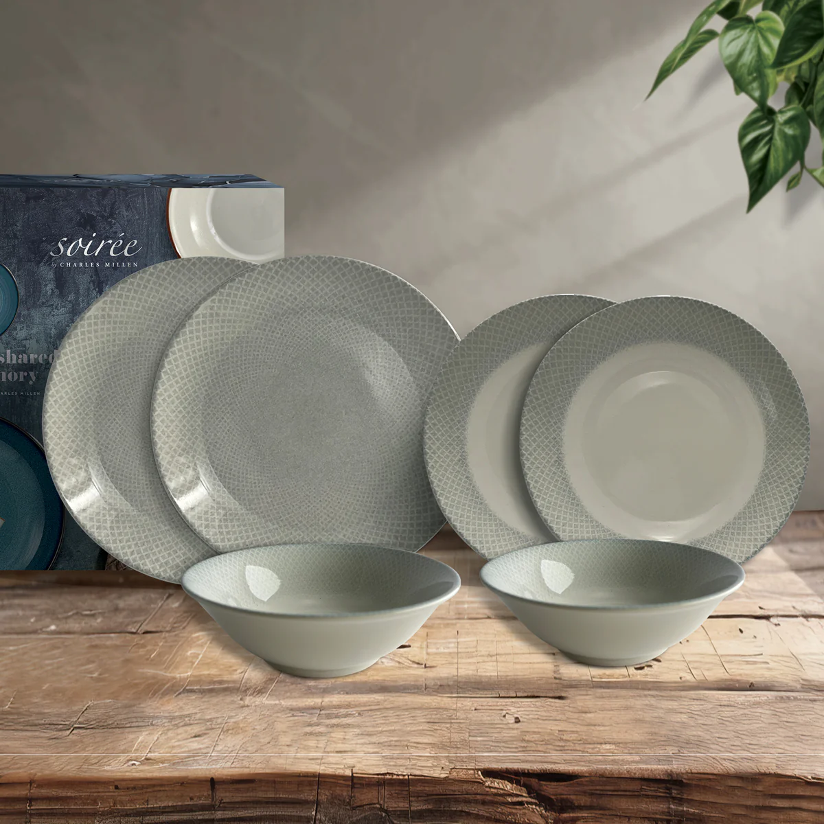 Soiree Chique 6 Piece Dining Set Arcadia - Image 5