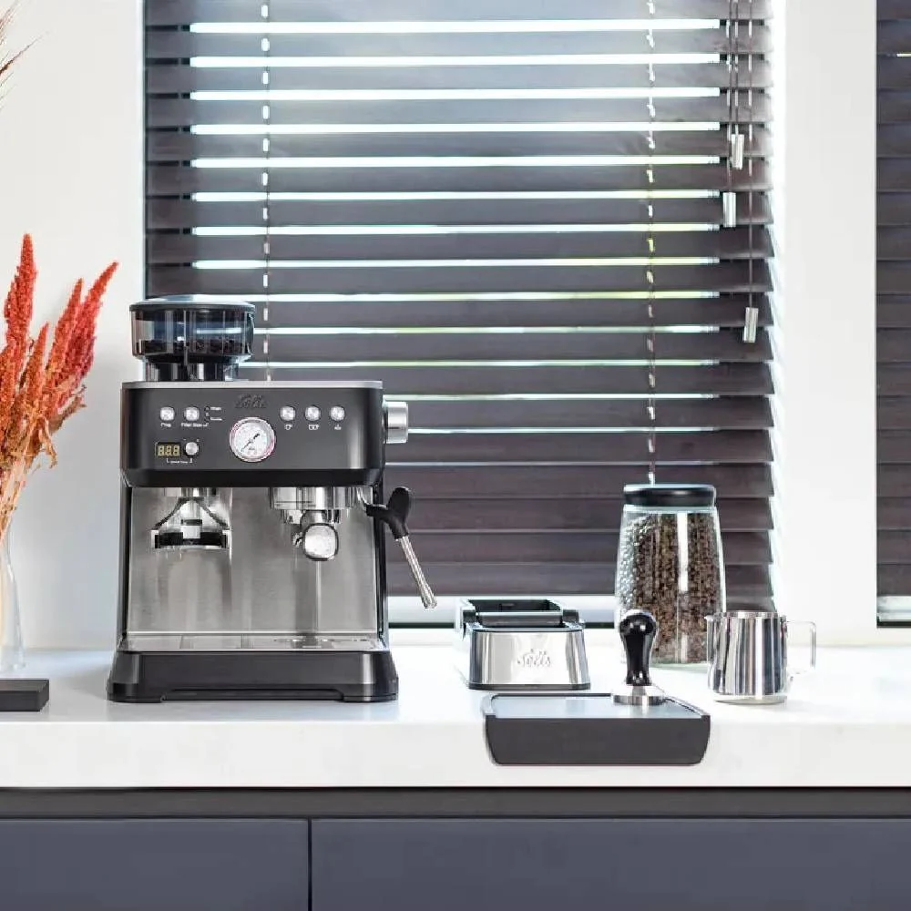 Solis Grind & Infuse Perfetta Black Espresso Machine - Image 7