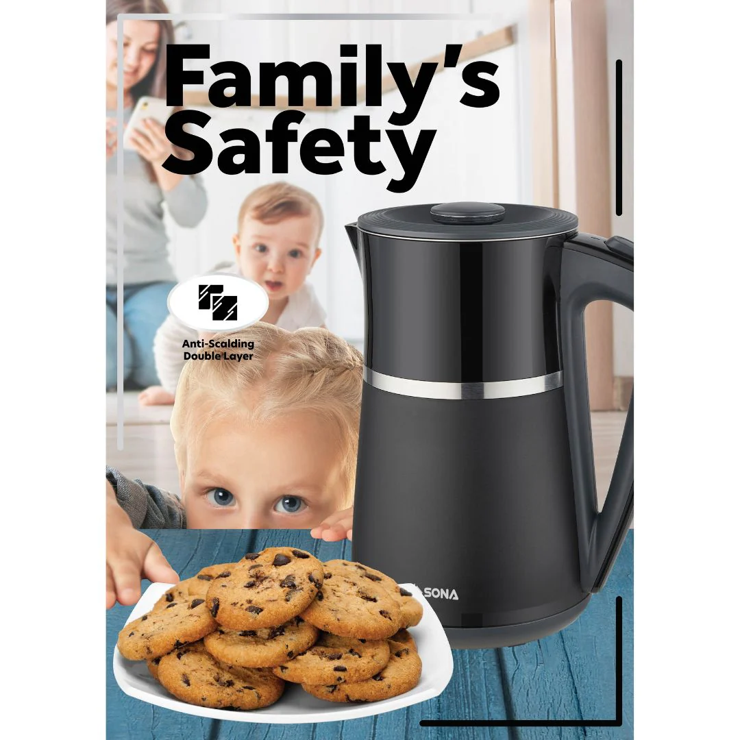 Sona 1.7L Double Layer Kettle - Image 5
