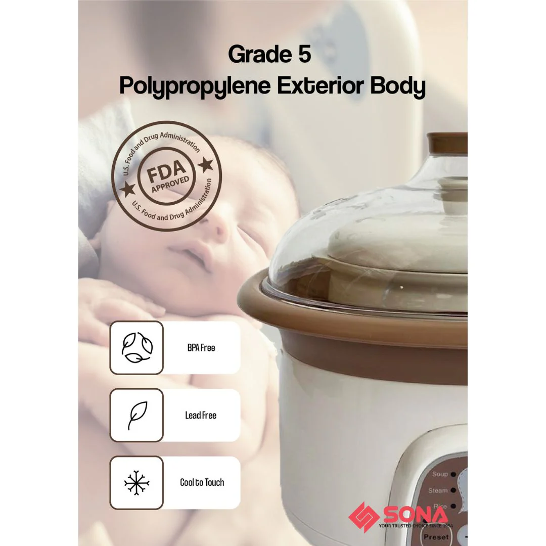 Sona 2.5 L Double Boiler - Image 5