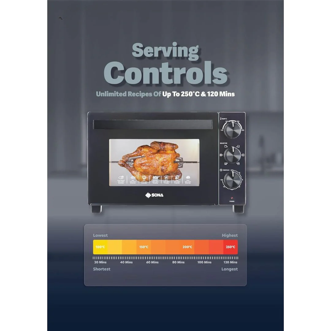 Sona 28L Electric Oven - Image 5