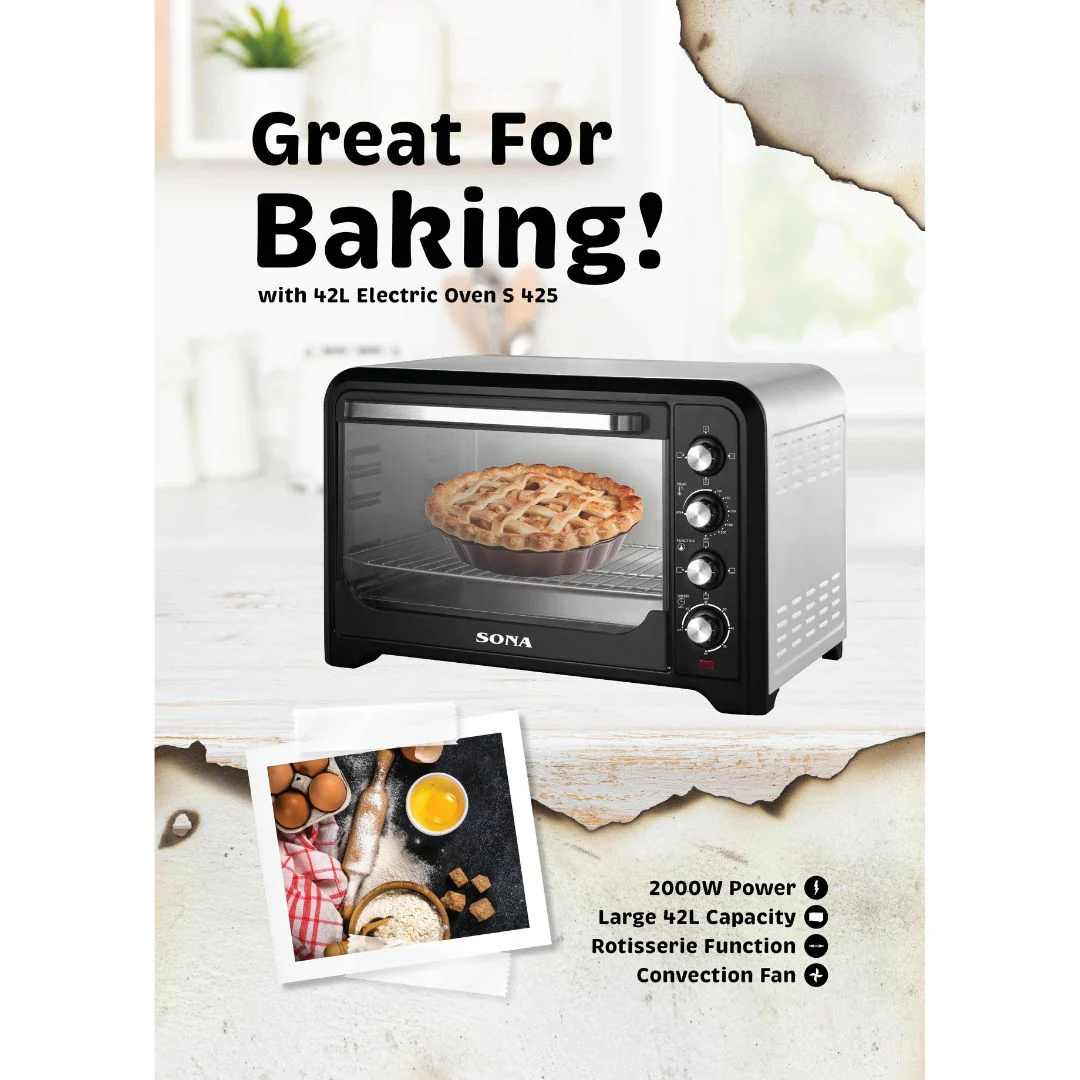 Sona 42L Electric Oven - Image 2