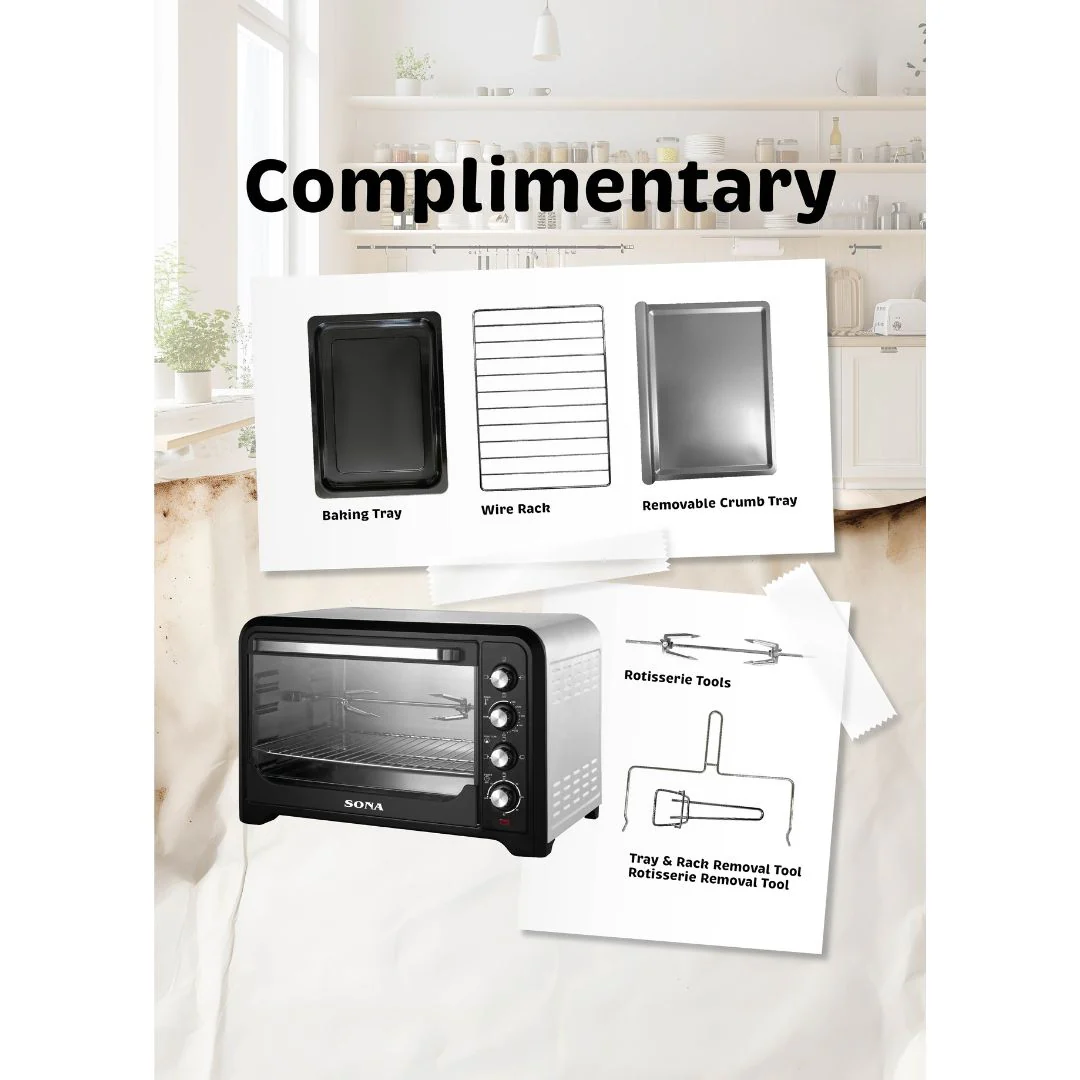 Sona 42L Electric Oven - Image 6