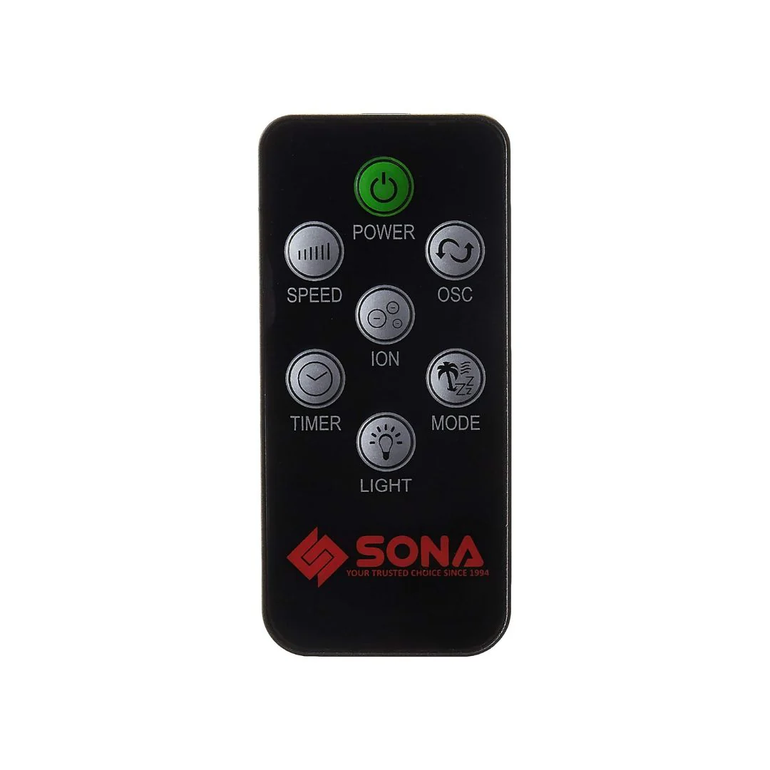 Sona 47" Remote Slim Tower Fan - Image 5
